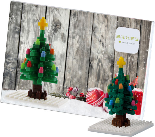 Postcard Christmas Tree - Christmas Tree (1000x1000), Png Download