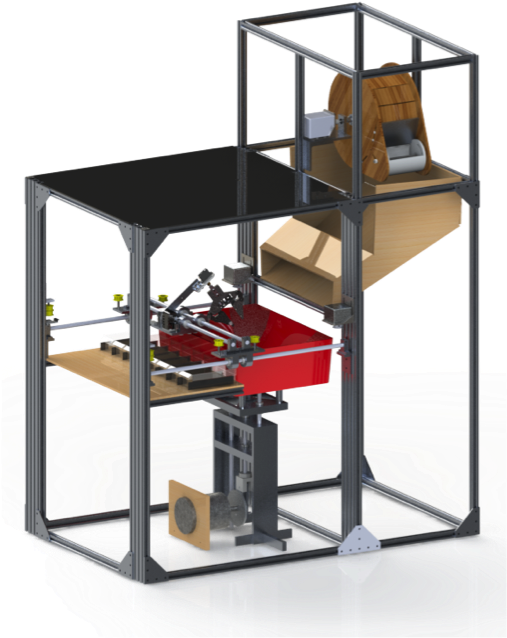 Bolt Sorter - Shelf (506x675), Png Download