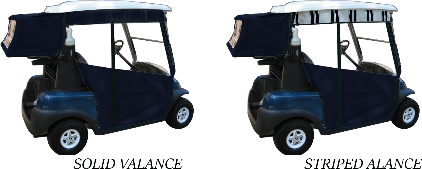Golf Cart Cover - Golf Cart (1443x600), Png Download