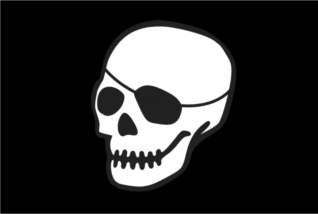 File 046f0a18a1 Original - Skull Clip Art (1111x1280), Png Download