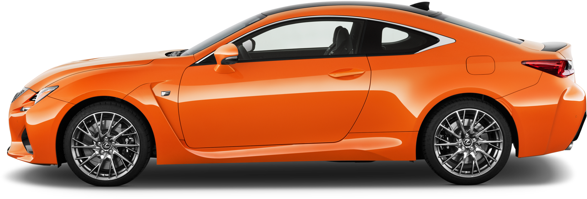 15 - - Lexus Rc Side View (2048x1360), Png Download