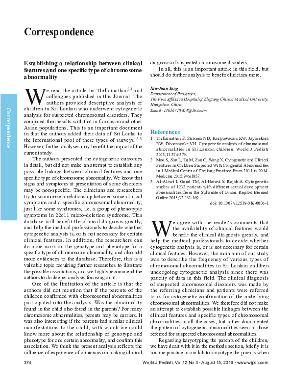 Establishing A Relationship Between Clinical Features - Magazine Editorial (595x842), Png Download
