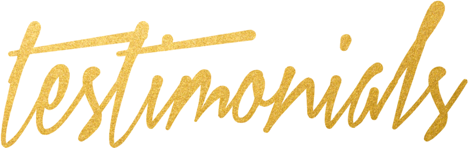 Testimonials - Calligraphy (1000x400), Png Download