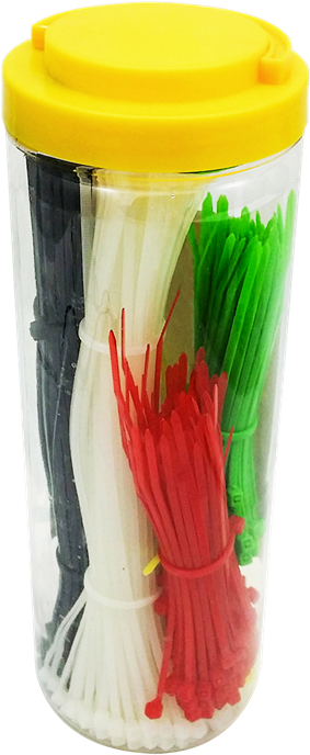 Click Nylon Cable Ties - Plastic (800x800), Png Download