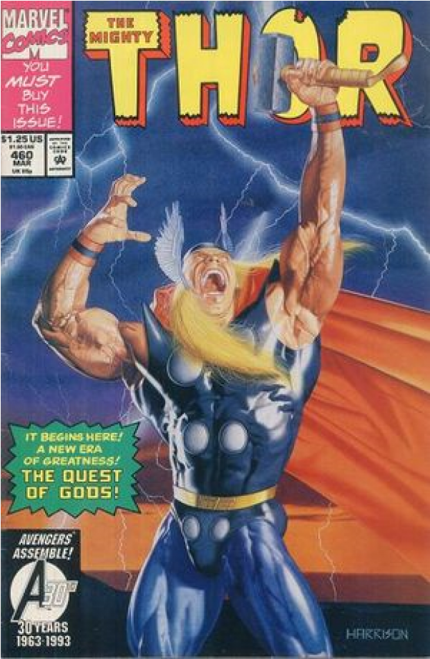 Купете Comics 1993-03 The Mighty Thor (950x950), Png Download