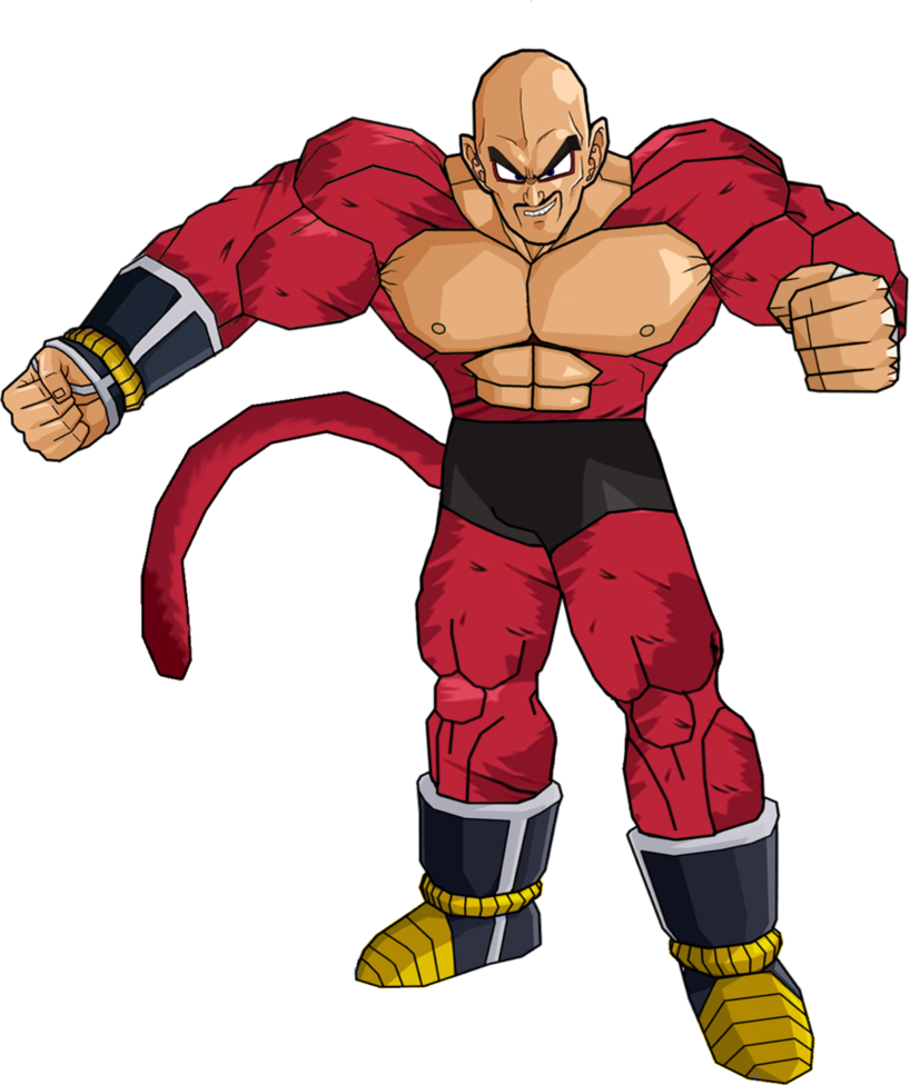 Dragon Ball Nappa Ssj4 (818x976), Png Download