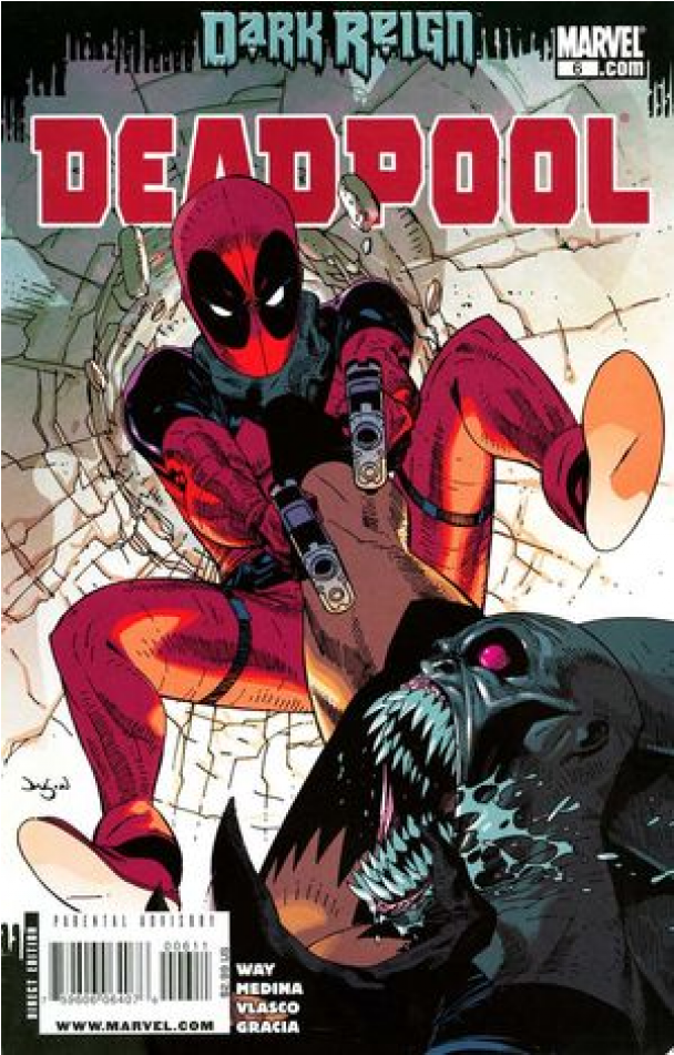Купете Comics 2009-03 Deadpool - Deadpool Stan Lee Art (950x950), Png Download