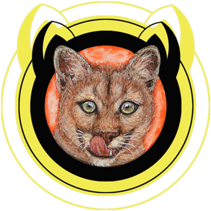 “enigma“ - The Cougar - Domestic Short-haired Cat (1000x1000), Png Download