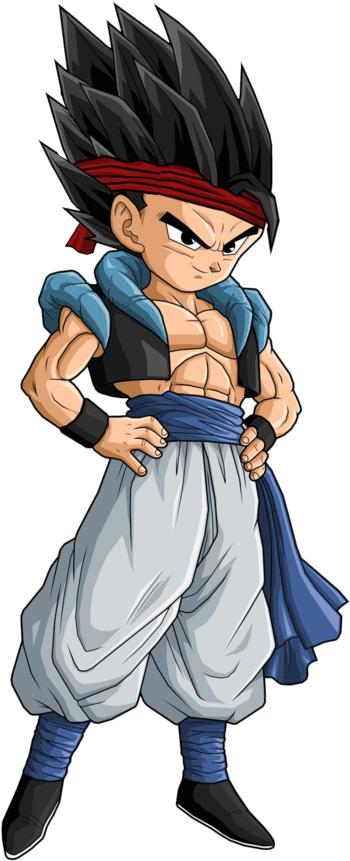 Vajon Képes Lesz Legyőzni Broly-t A Két Fúzió És Gohanés - Gogeta Jr (900x900), Png Download