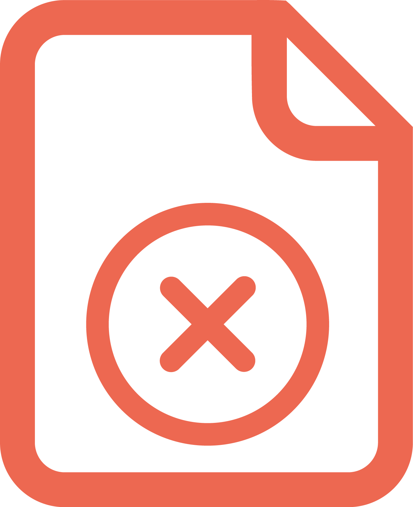 Cancellation/freeze Forms - Icon (1349x1657), Png Download