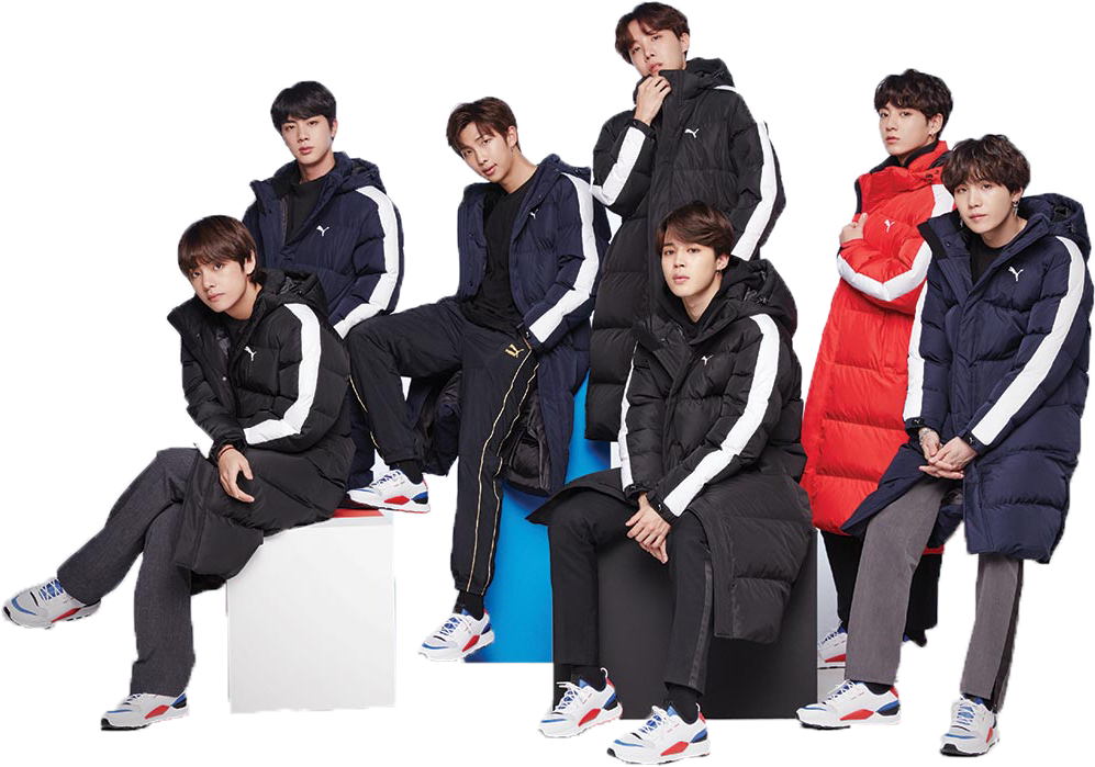 Bts Puma (1180x786), Png Download