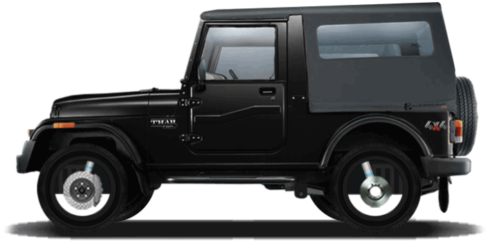New Mahindra Thar 2018 Road Price Full - Mahindra Thar Crde 4x4 Ac Price (985x349), Png Download