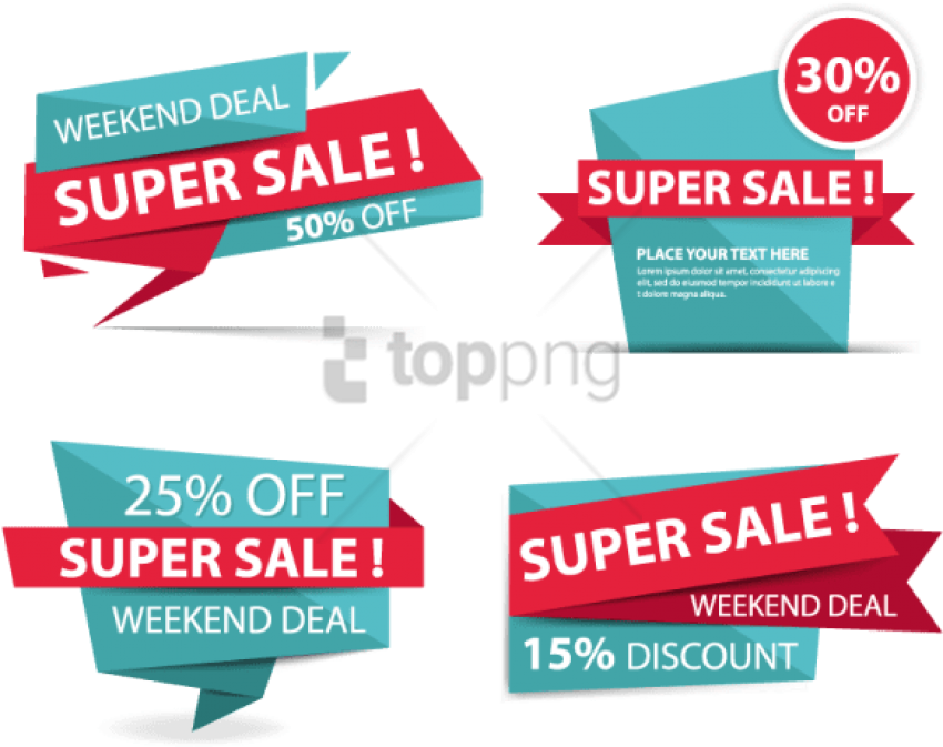 Free Png Banner Offer Png Image With Transparent Background - Portable Network Graphics (850x673), Png Download