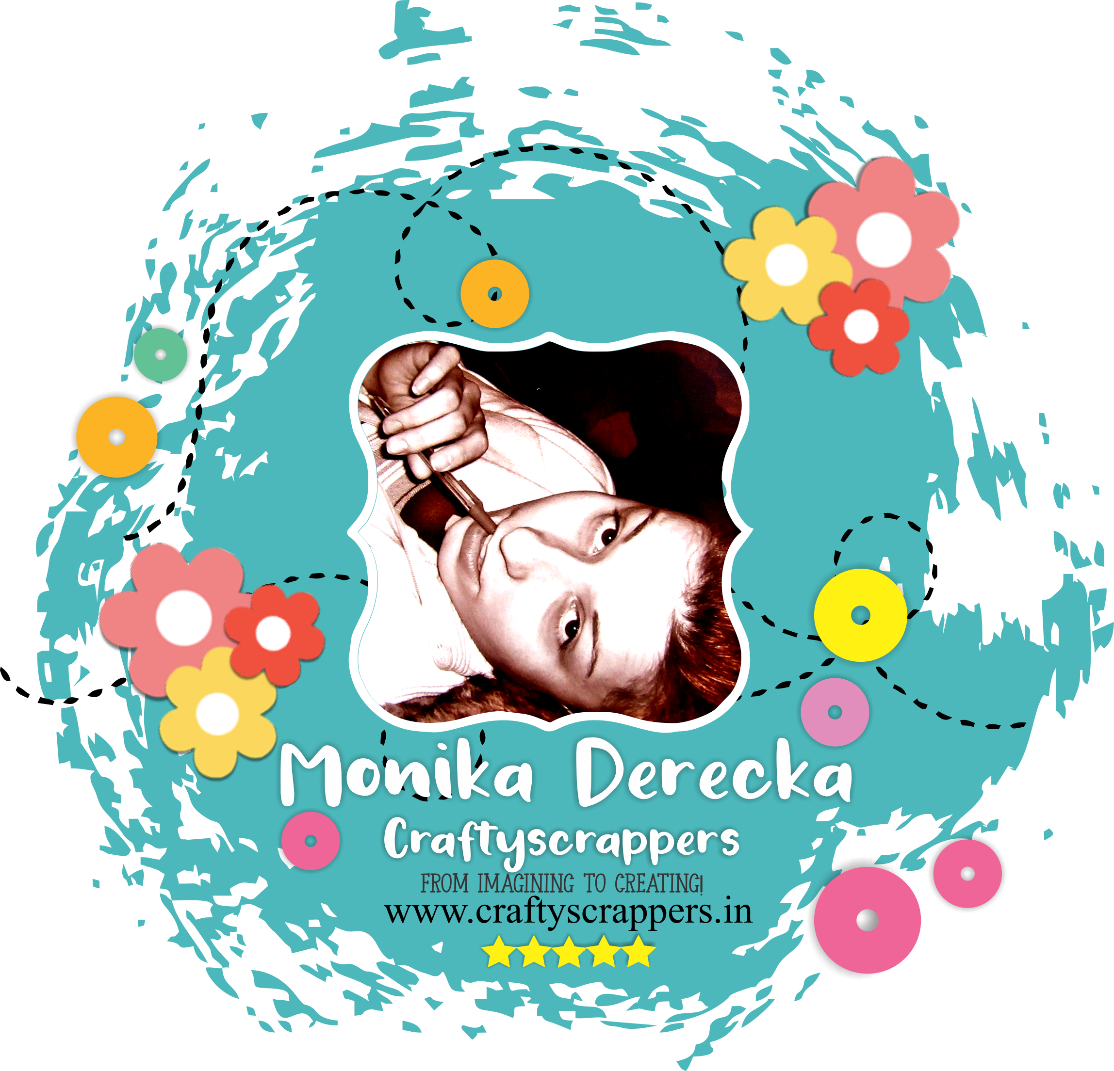 Craftyscrappers Design Team - Illustration (2296x2209), Png Download