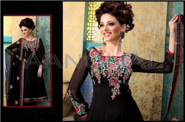 No Matter What Your Vogue, Aanchal Saree House Guarantees - Formal Wear (600x600), Png Download