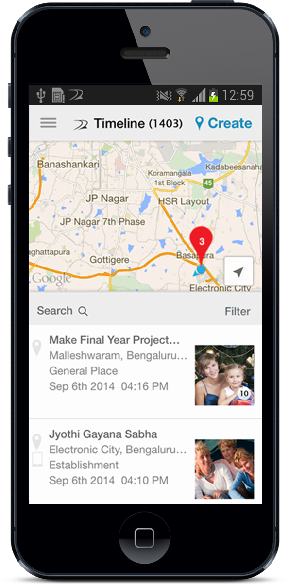 Roadlike Nativeapp India - Facebook Mobile Native Ads (594x1233), Png Download