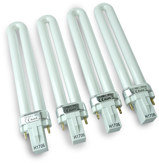 Imagepac Stampmaker Replacement 4 Uv Bulbs - Fluorescent Lamp (600x600), Png Download