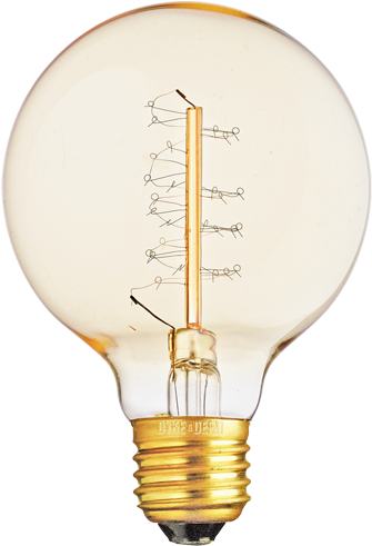 Cage Bulb Png - Incandescent Light Bulb (600x600), Png Download
