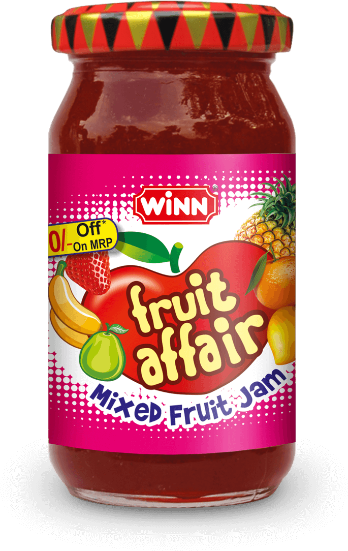 Fruit Jamsglass Bottle 260g - Natural Foods (1000x1200), Png Download