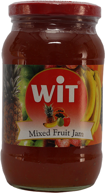 Sku 0246 Wit Mixed Fruit Jam - Strawberry (1280x720), Png Download