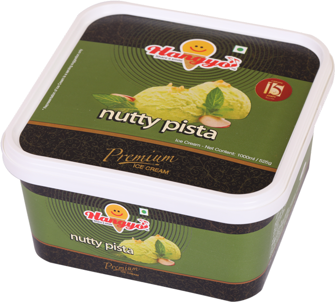 Hangyo-nutty Pista - Strawberry (709x1181), Png Download