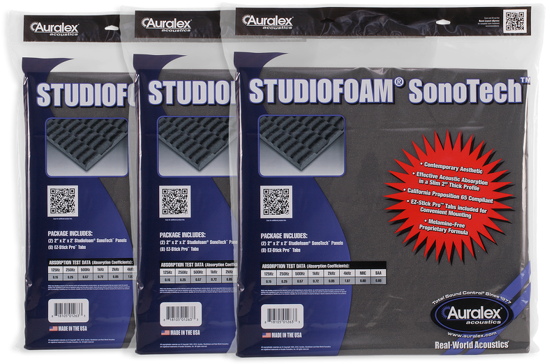 Studiofoam Sonotech Polybag Packaging - Ammunition (792x532), Png Download