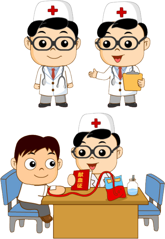 Animation Physician Doctor Transprent Png - Cartoon (768x850), Png Download