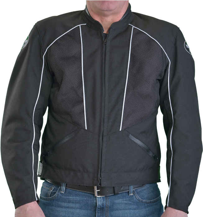 Originally Designed As Both Complement And Compliment - Leather Jacket (671x698), Png Download