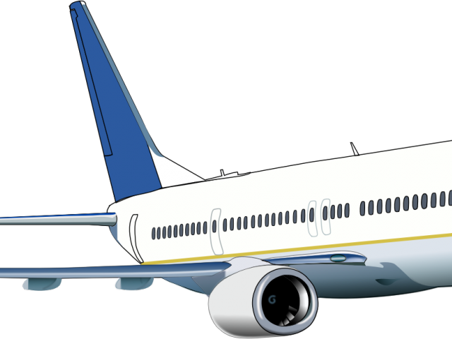 Flight Clipart Boeing - Boeing 737 Png (640x480), Png Download