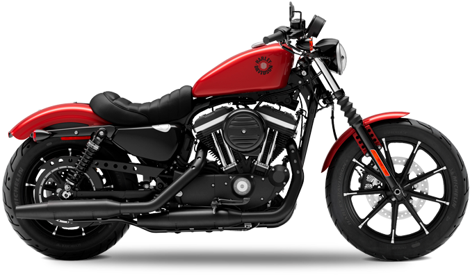 Harley Davidson Sportster (853x435), Png Download