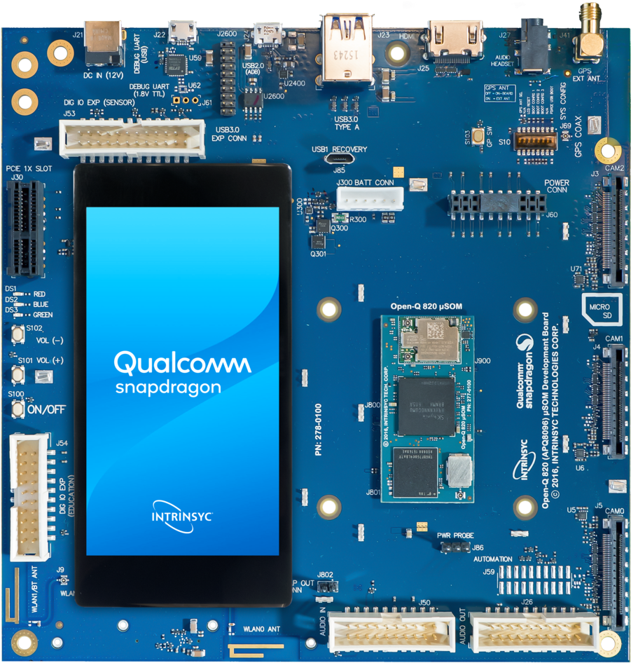 Open-q™ Μ820 Development Kit - Snapdragon 801 Som (1024x1024), Png Download