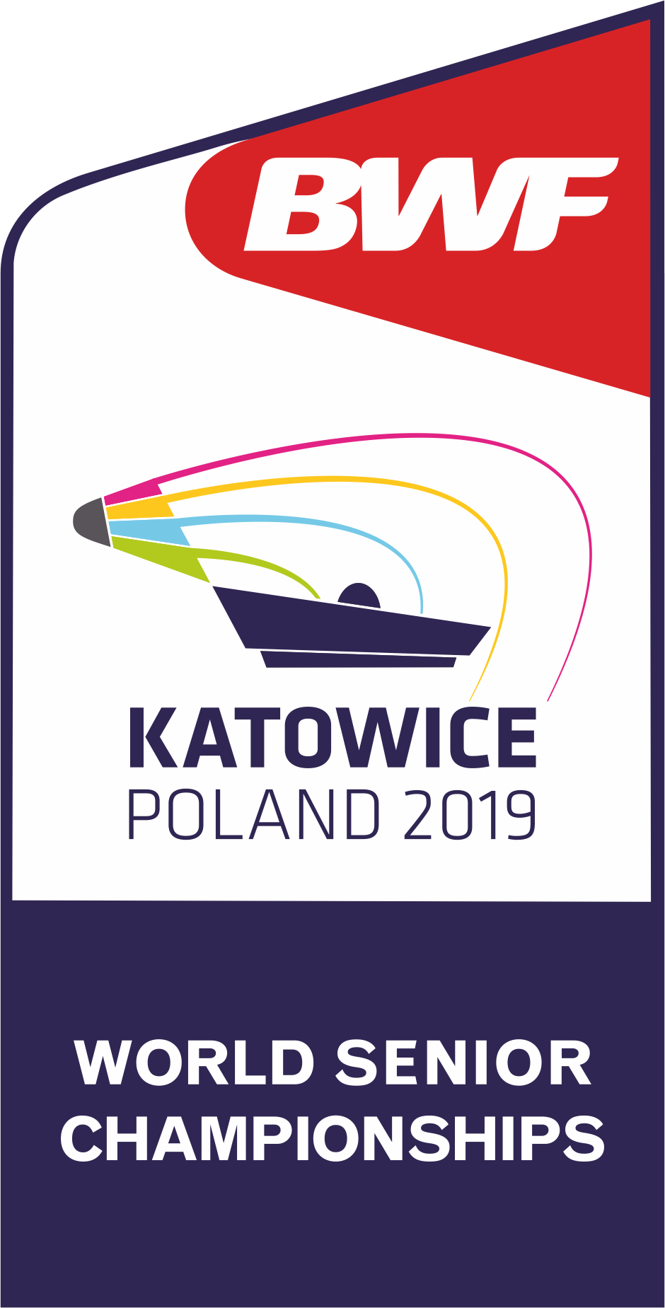 Kt19 Logo - Badminton World Federation (940x1849), Png Download