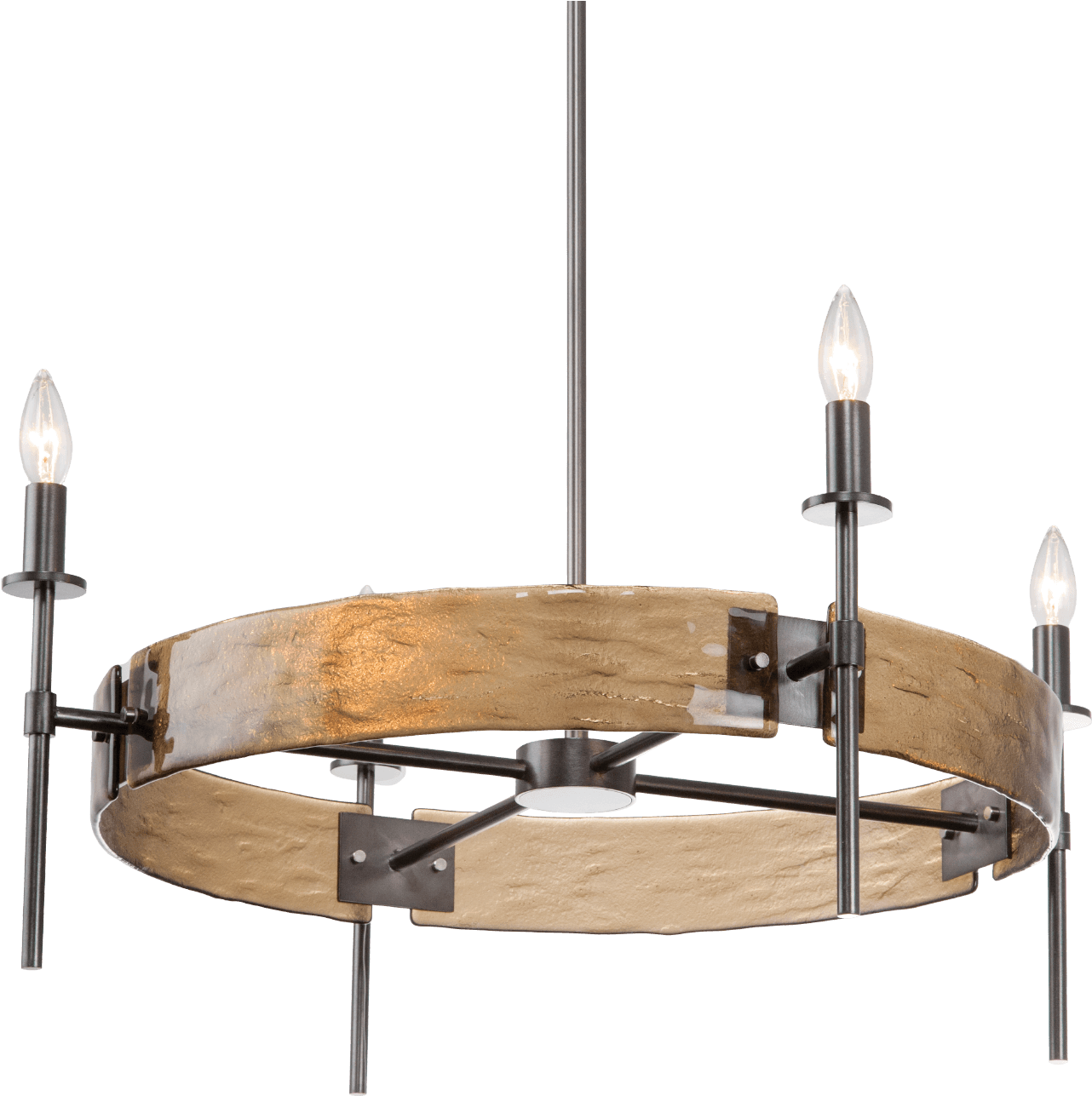 Torchlight Ring Chandelier - Coffee Table (1500x1500), Png Download