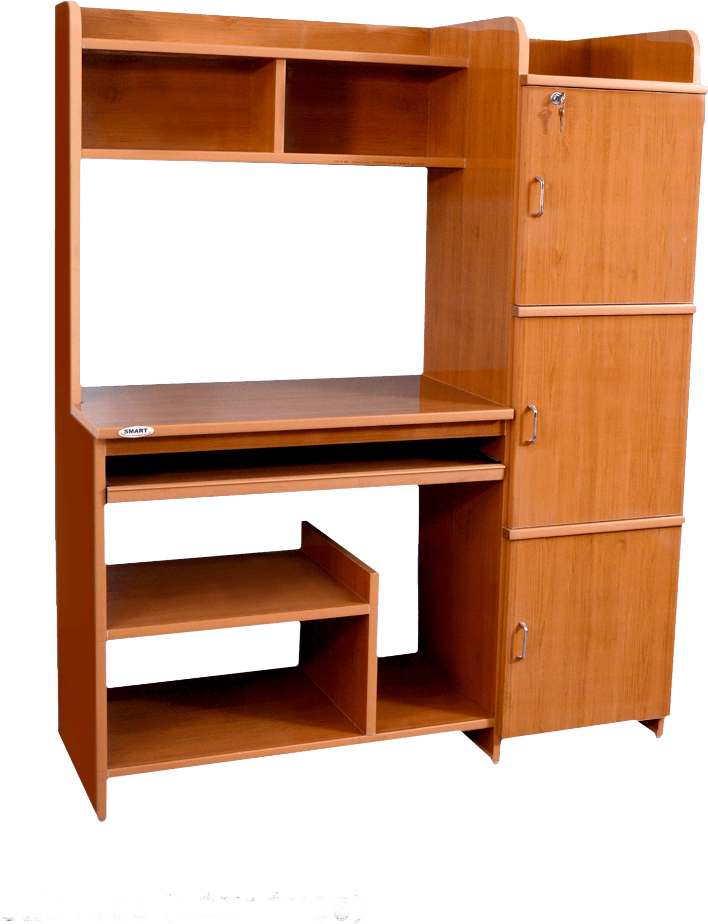 Computer Table Smart Pvc Furniture - Shelf (1500x2100), Png Download