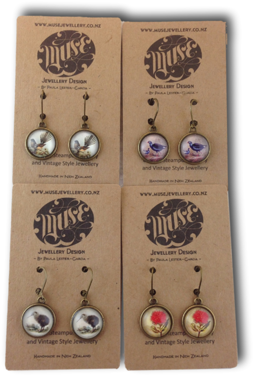 Kiwiana Earrings - Earrings (800x800), Png Download