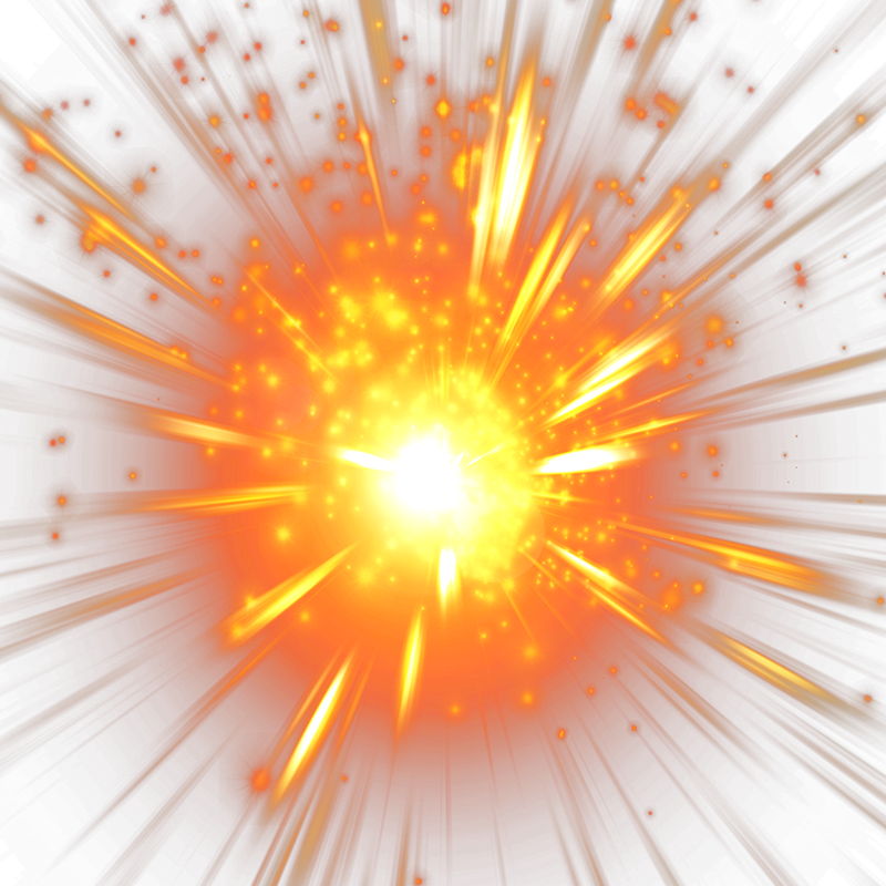 Energy Blast Png - 爆炸 素材 (800x800), Png Download
