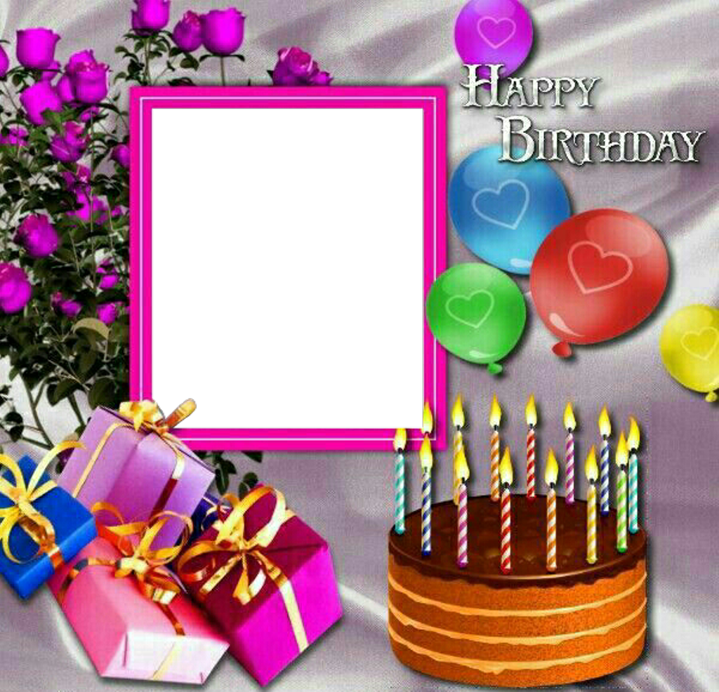 #frame #pictureframe #happybirthday #happyday #birthday - Birthday (1024x986), Png Download