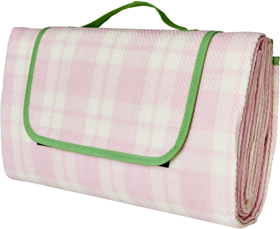 Picnic Blanket In Pink & Cream By Rice Dk - Picnic Blankets (1000x1000), Png Download
