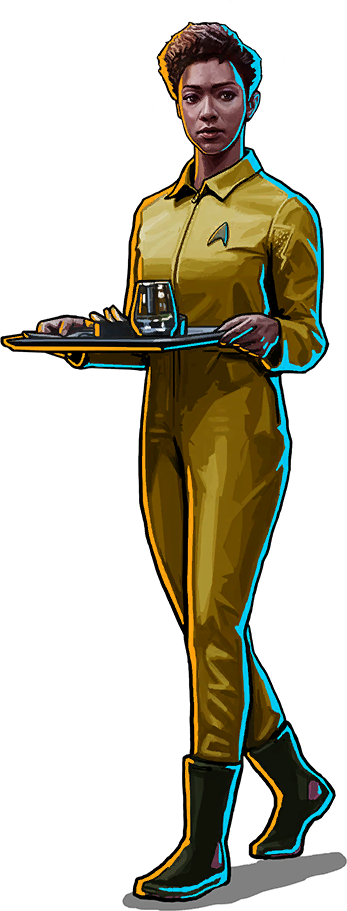 Michael Burnham Png (347x911), Png Download