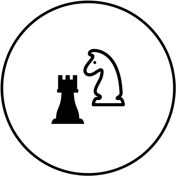 Strategy - Line Art (1000x1000), Png Download