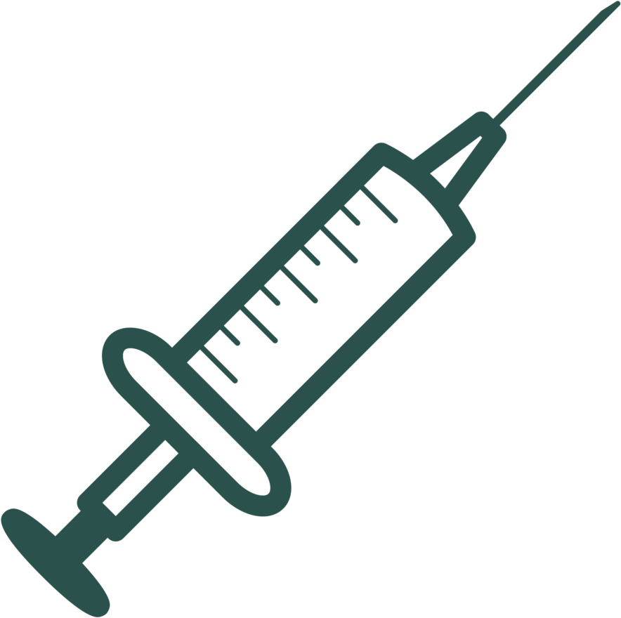 For Those Unsure Of What A Flu Vaccine Is, Here's A - Injection (1000x1000), Png Download