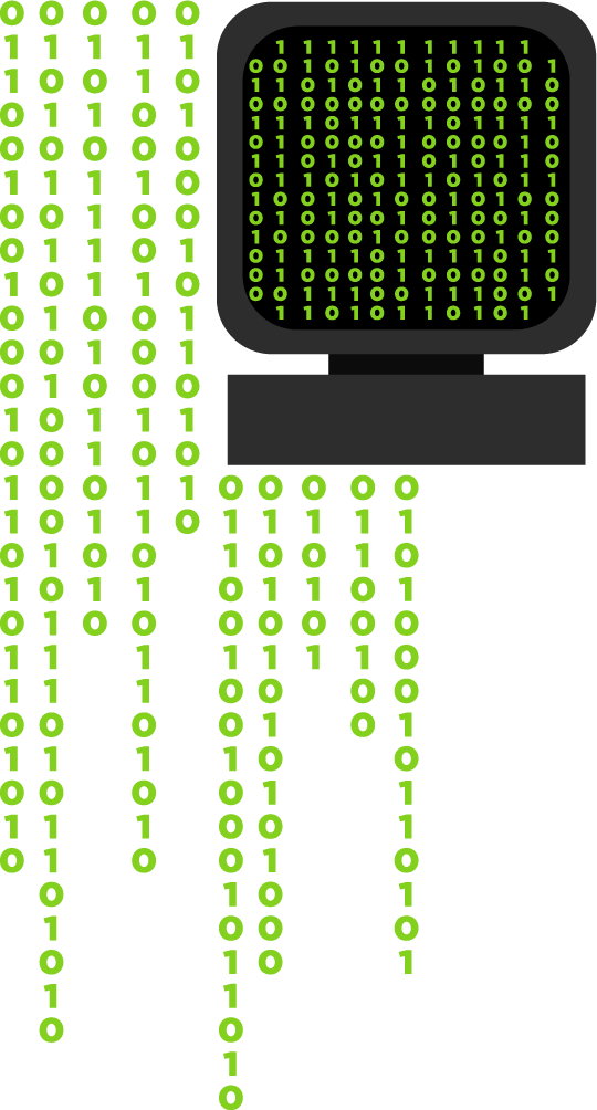 Binary - Colorfulness (540x1004), Png Download