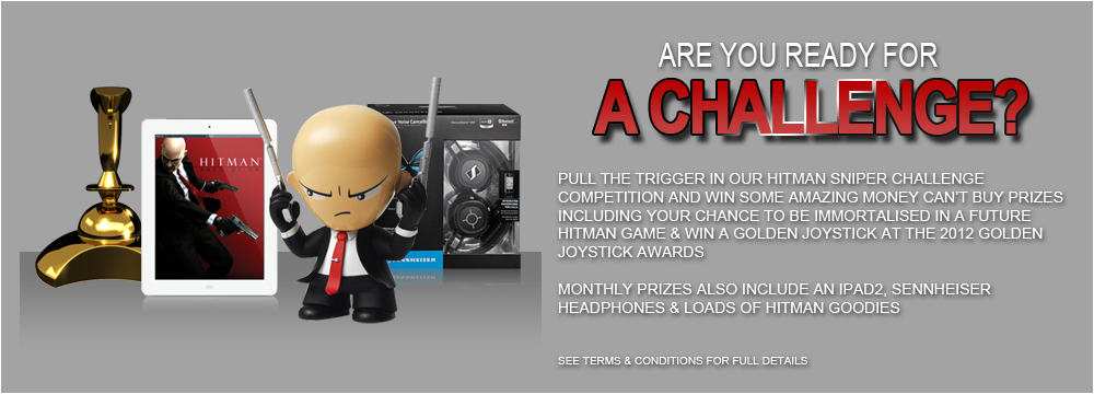 Square Enix Studio, Today Announces The Launch Of The - Hitman Absolution (1000x360), Png Download