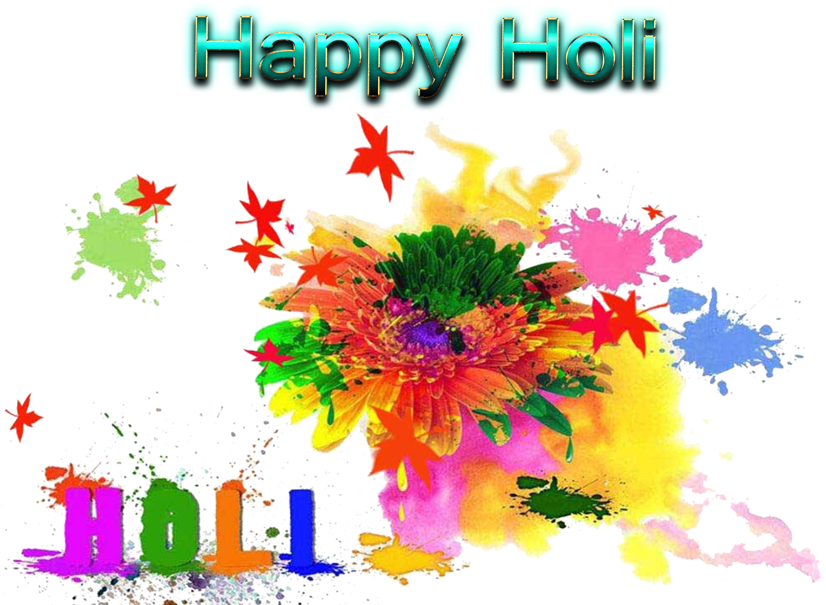 Download Full Hd Holi Wallpaper Hd 1080p PNG Image with No Background -  
