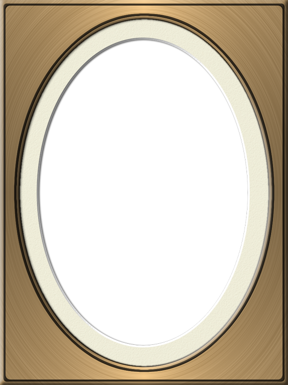 Etc > Presentations Etc Home > Photo Frames > Tall - Circle (576x768), Png Download