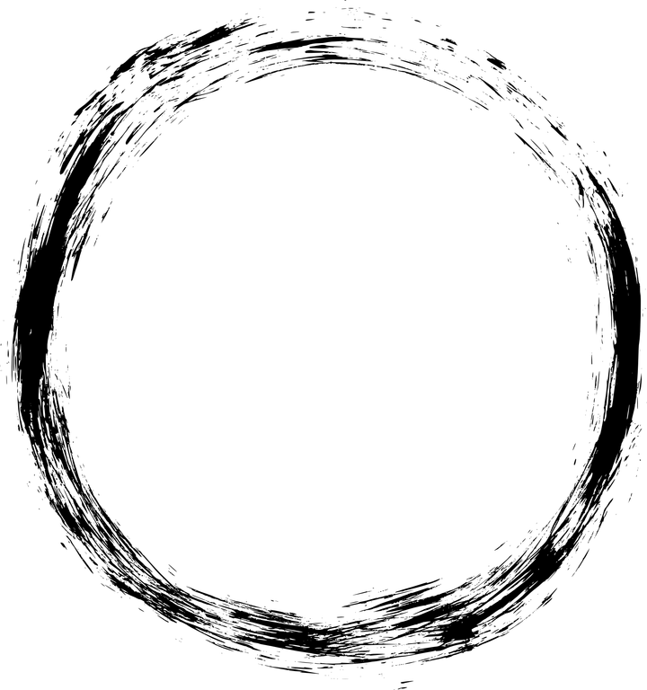 Circle Frames Png - Grunge Circle Frame Png (720x768), Png Download