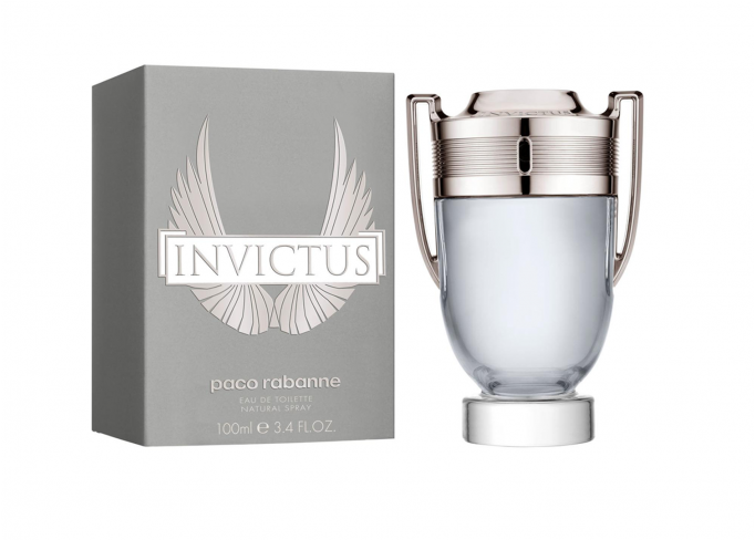 Paco Rabanne Invictus - Paco Rabanne Olympea Men (866x487), Png Download