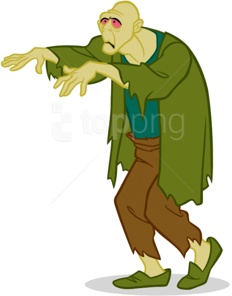 Free Png Download Zombie Clipart Png Photo Png Images - Scooby Doo The Zombie (480x683), Png Download