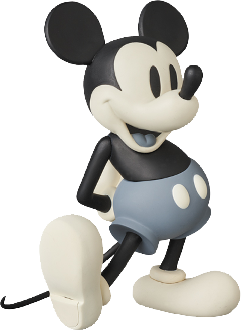 Medicom Toy Mickey Mouse Vinyl Collectible - Mickey Mouse (480x655), Png Download