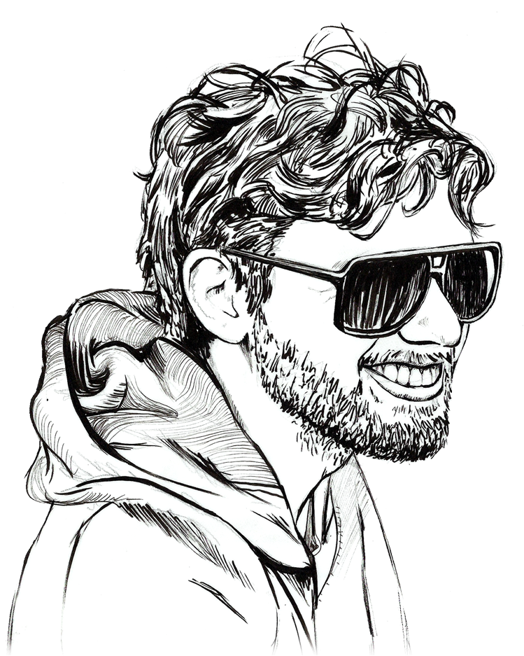 Sethportrait - Sketch (1000x1000), Png Download